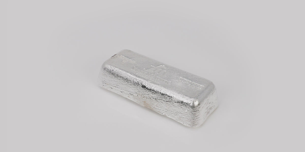 50 oz. Poured Silver Bar– First Majestic Silver Bullion